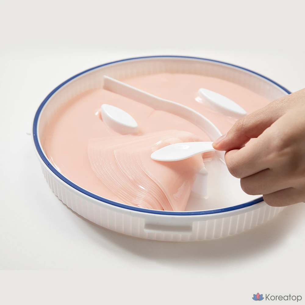 Коллагеновая маска, 21 лист, патчи для области лба, глаз и морщин, 1 упаковка, 21 лист.