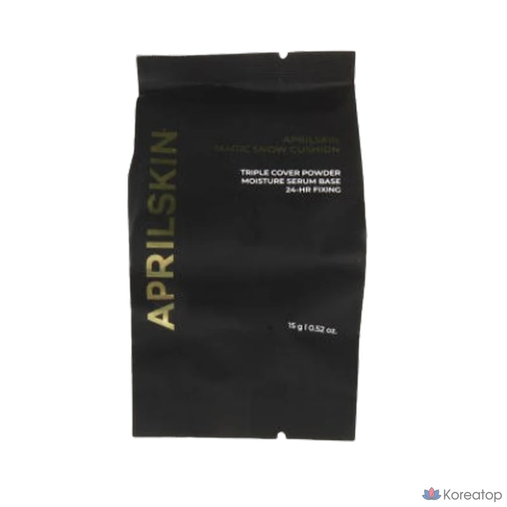 Сменный блок тонального крема April Skin Magic Snow Cushion 15 г, № 22 (розово-бежевый), 1 шт.