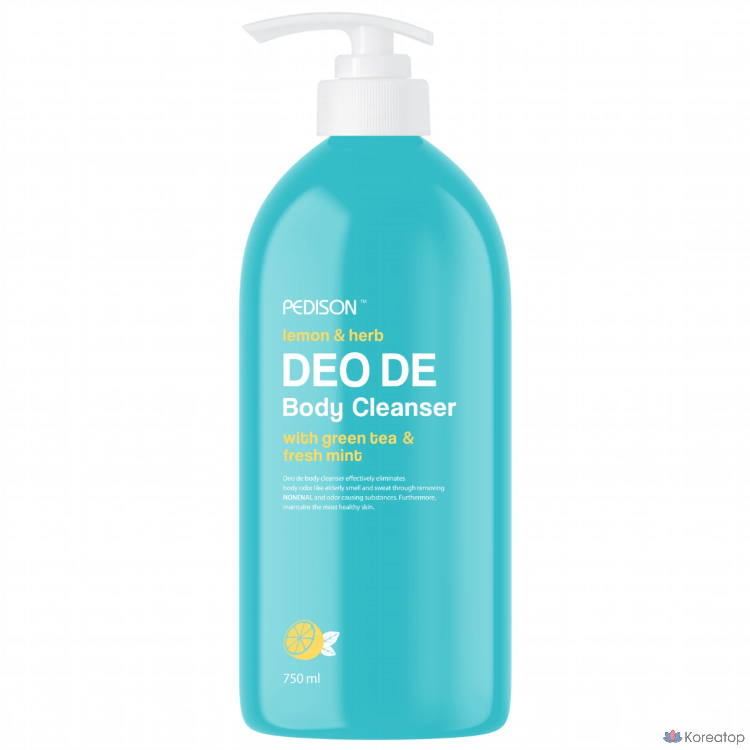 Дезодорант-гель для душа EVAS, 750 мл, 500 мл, 1 шт.