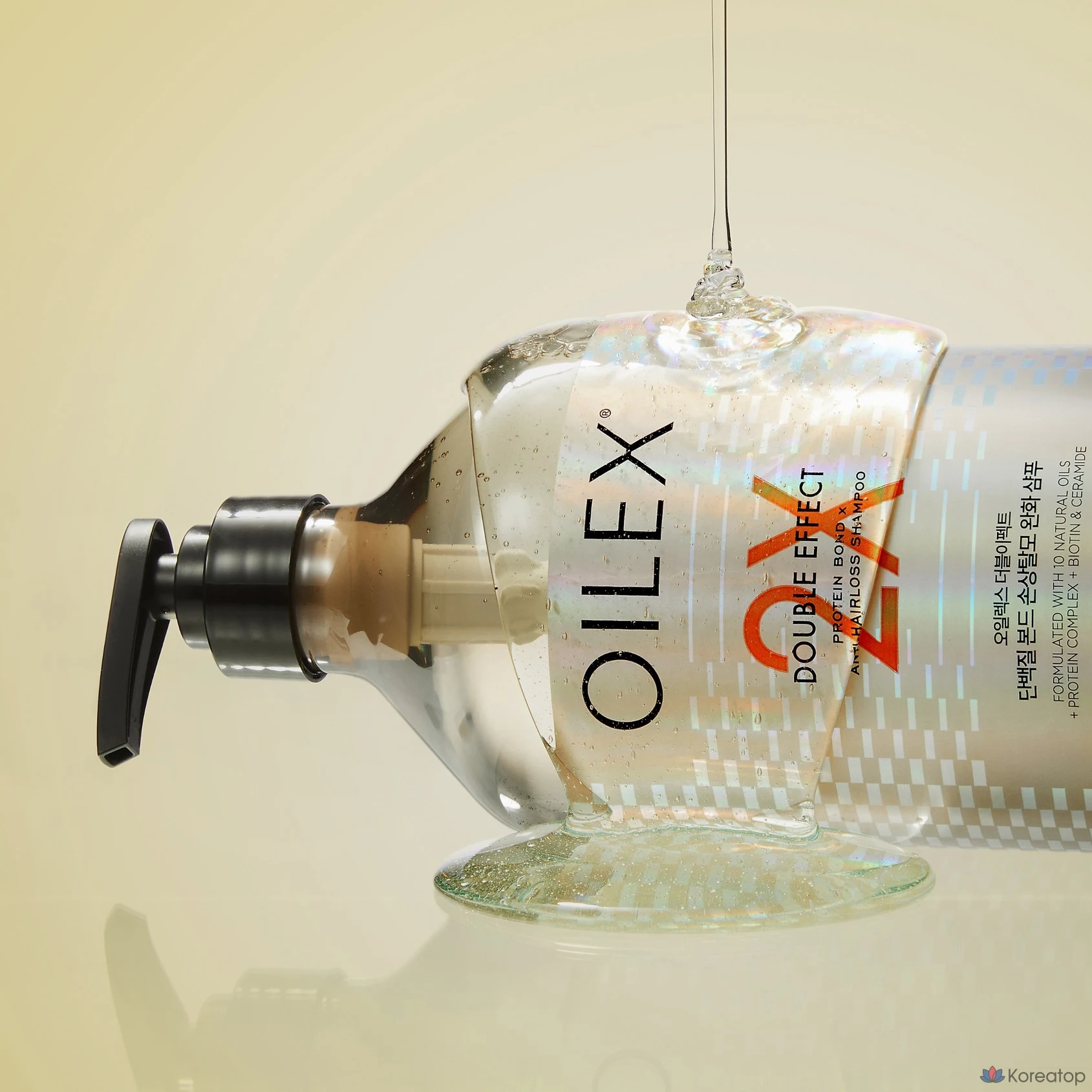 Шампунь KeraSys Oilex Double Effect Damage Care Hair Loss Relief Protein Bond, 1 шт., 1 л.