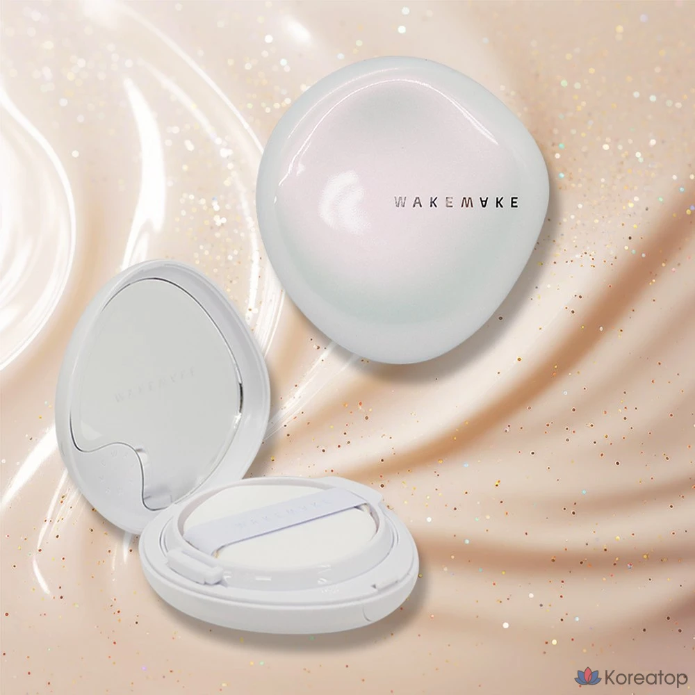 Wakemake Water Glow Coating Cushion 11 г SPF50+, фарфоровый оттенок, 1 шт.