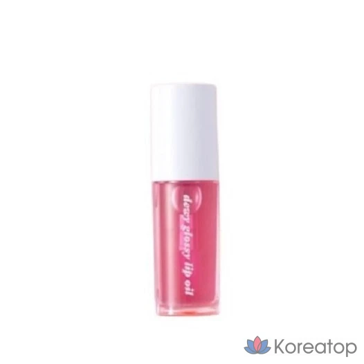 Масло для губ MERZY Dewy Glossy Lip Oil, розовое, 3,5 мл, 1 шт.