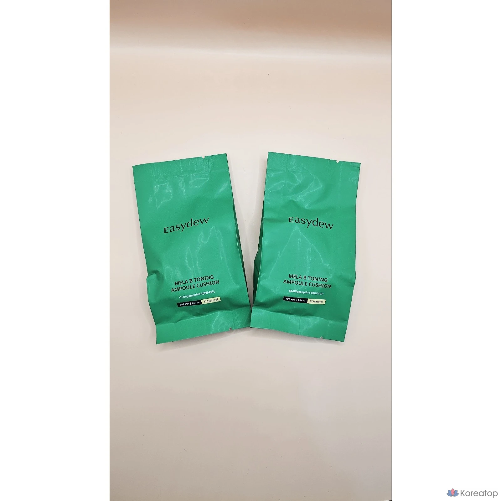 Набор масок Easydew Han Ga-in Gimi Cushion Daewoong Pharmaceutical No. 21 Mela B Toning, 1 шт., фото 5