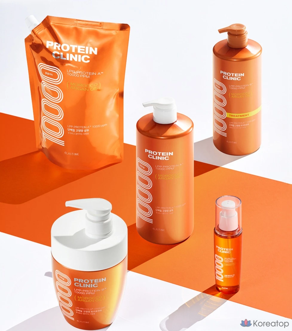 Шампунь Elastine Protein Clinic 10000 Morocco Argan Oil Protein, 1 л, 1 шт.