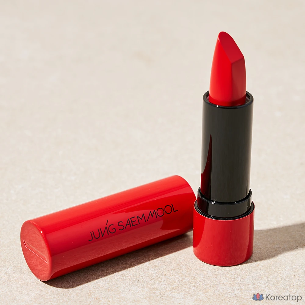 Помада Jung Saem Mool New Classic Shine, оттенок Red Way, 1 шт., фото 5