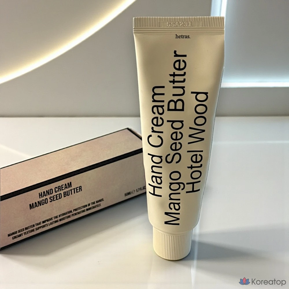 Увлажняющий ароматизированный крем для рук HETRAS с маслом косточек манго, 50 мл, 1 шт.