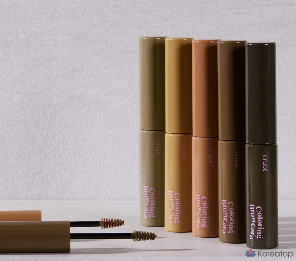 Etude House Drawing Eyes Coloring Browcara 6g, No. 5 Ash Brown, 1 шт., фото 2