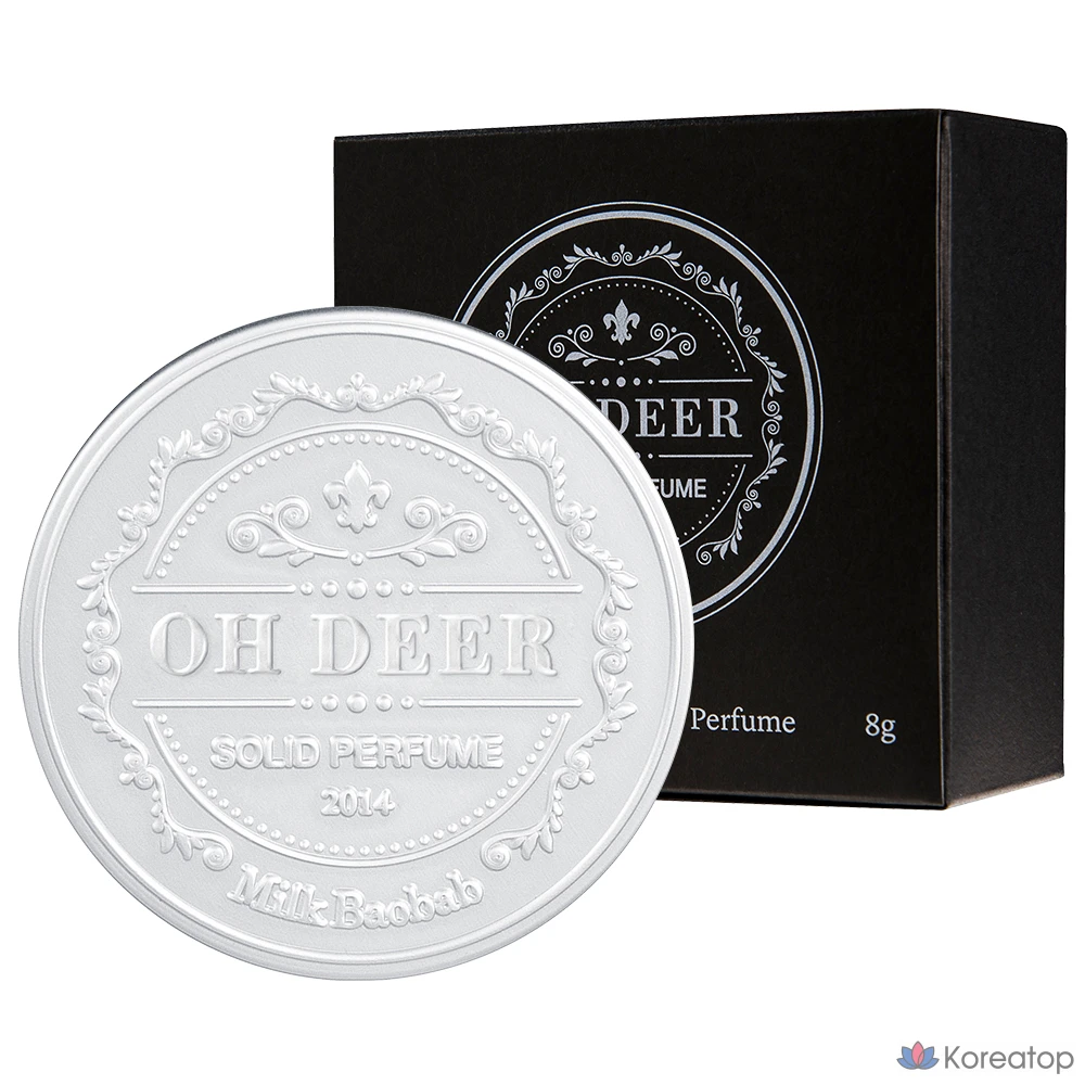 Твердые духи Milk Baobab Odear White Musk, 8 г, 1 шт.