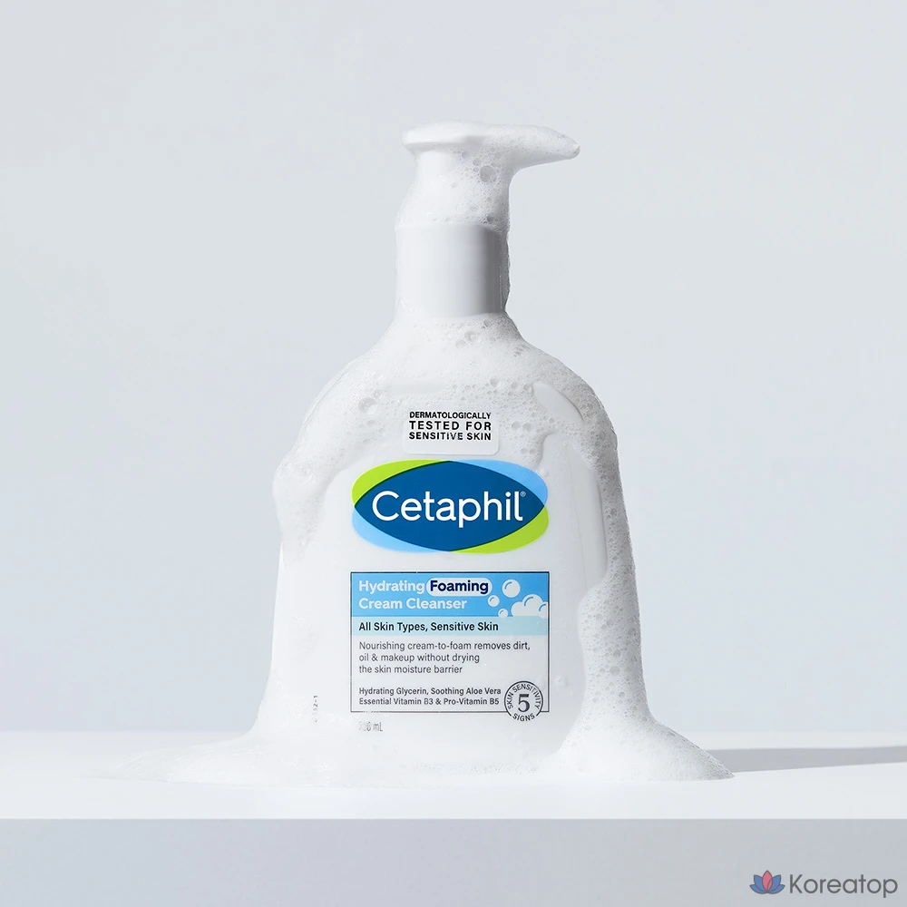 Увлажняющий пенящийся очищающий крем с мягкой кислотностью Cetaphil, 236 мл, 1 шт.