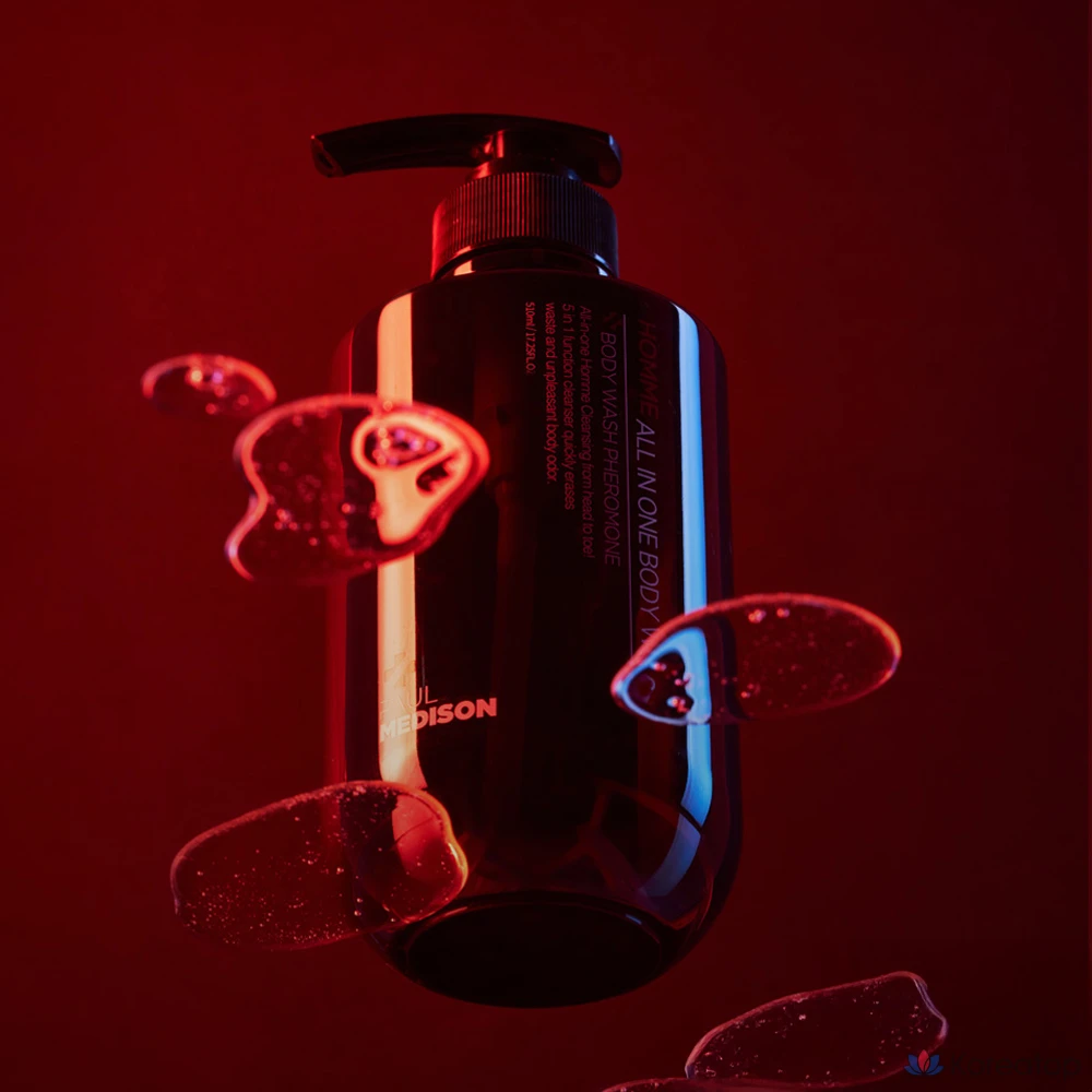 Гель для душа PAUL MEDISON Homme All-in-One с ароматом феромонов, 510 мл, 1 комплект.