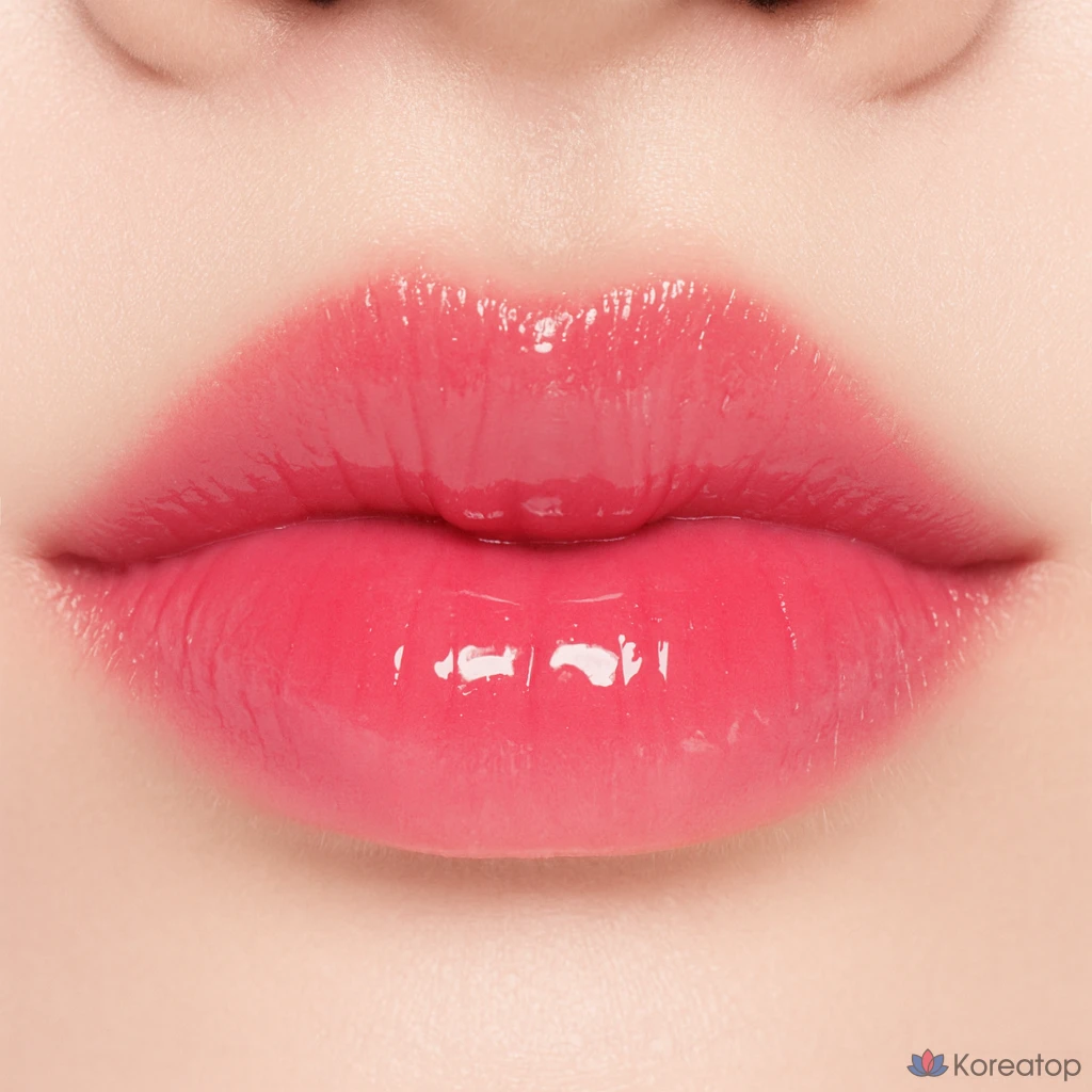 Блеск для губ YNM Lip In Tune Performance Lipscore Gloss в матовом бархатном оттенке, бальзам для губ Triple Care, 1 шт., 4 г, D7 Peach Glow, фото 2
