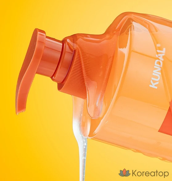 Гель для душа Kundal с медом и макадамией, аромат детской присыпки, 500 мл, 1 шт., фото 2