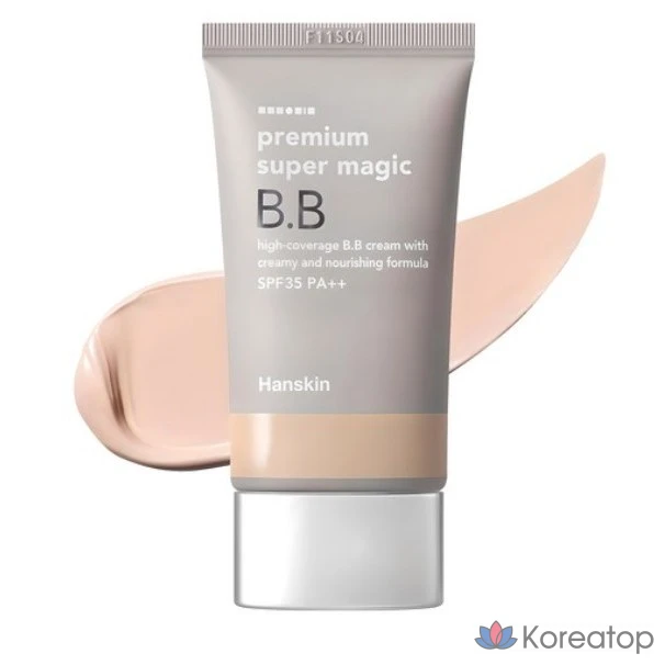 Hanskin Premium Super Magic BB Cream SPF30 PA++, 45 г, 1 шт.