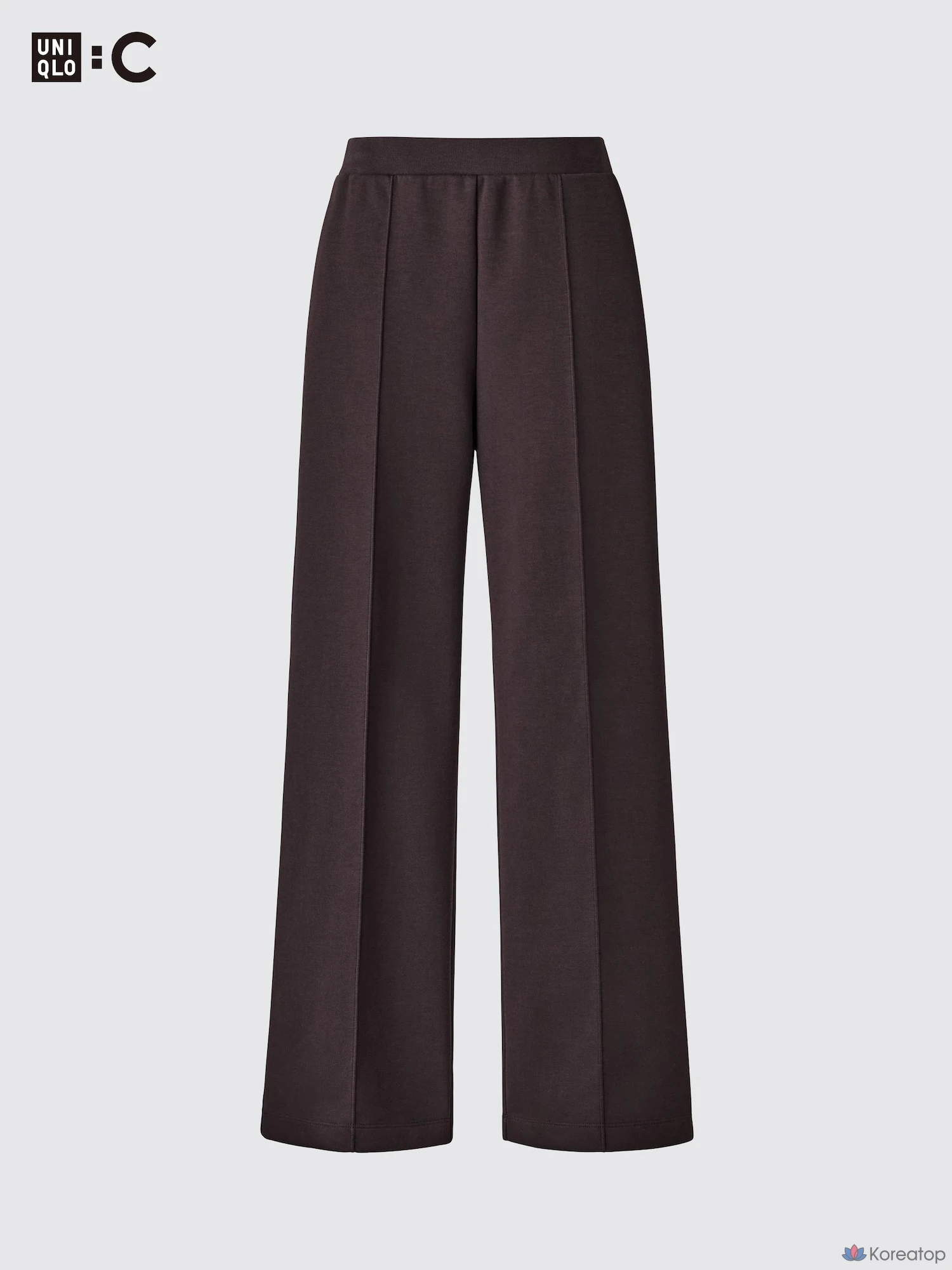 Брюки Uniqlo Sweat Straight Pants, длина ноги 69-72 см
