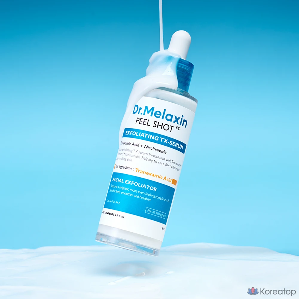 Сыворотка-скраб для лица Dr.Melaxin Peelshot Facial Exfoliation TX, ампула, 1 шт., 80 мл