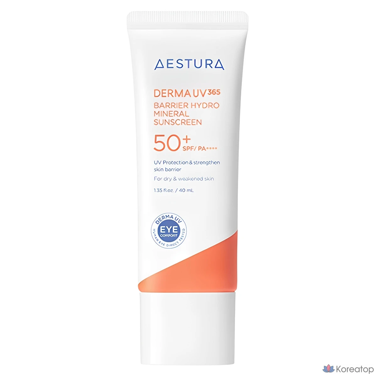 Estura Derma UV365 Barrier Moisture Mineral Sunscreen SPF50+ PA++++, 40 мл, 1 шт.