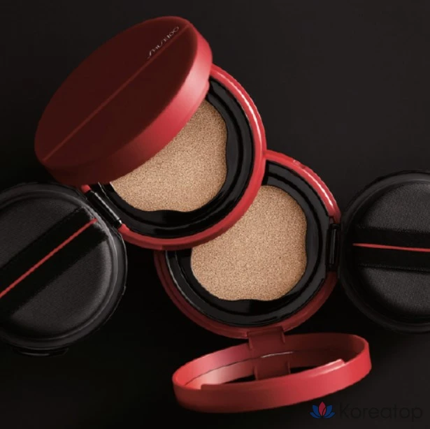 Кушон Shiseido Synchro Skin Glow Cushion Compact Case + Refill, оттенок Neutral 2, 13 г, 1 шт., фото 6