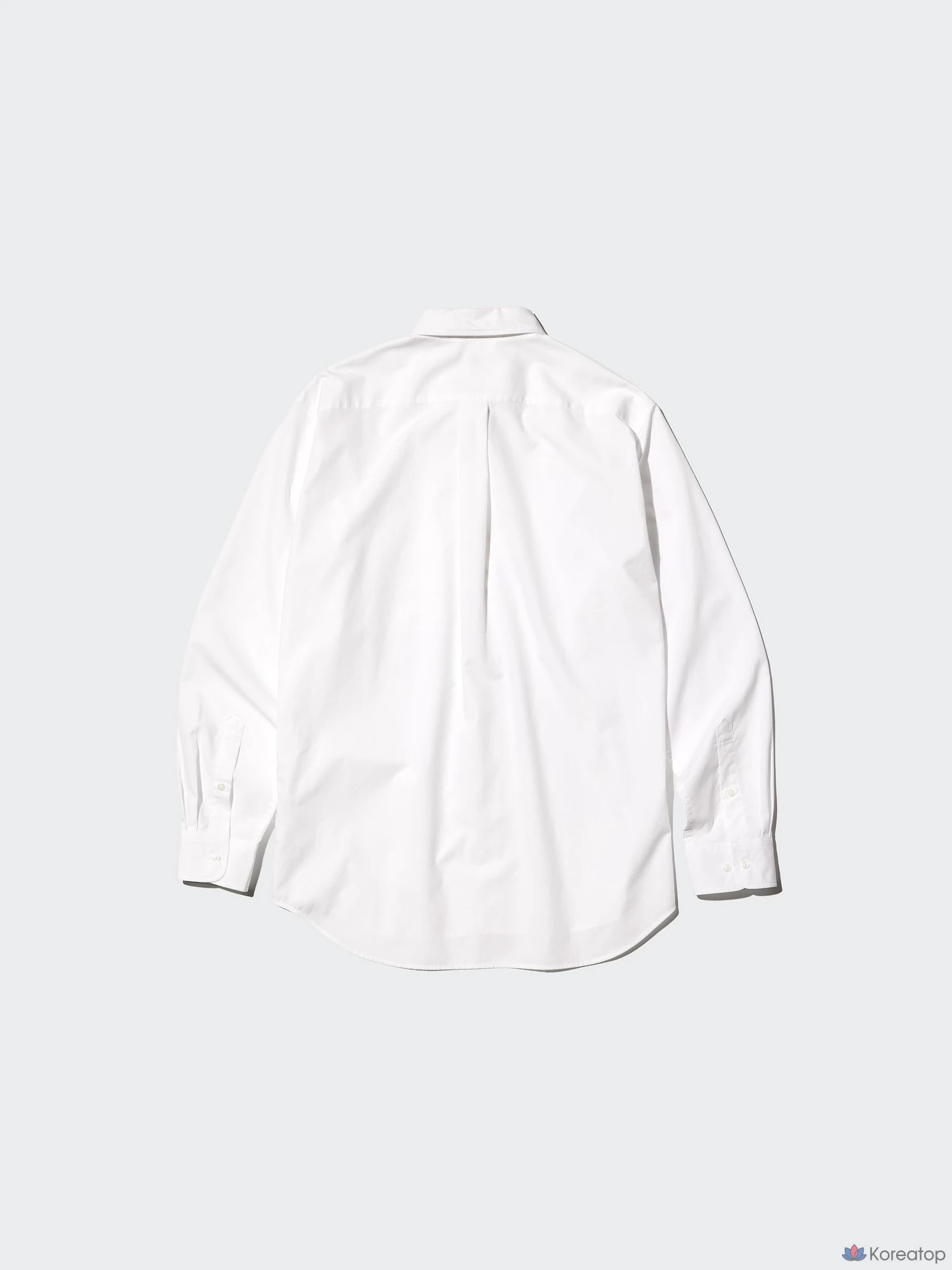 Рубашка Uniqlo Broadcloth Button-Down Collar Shirt
