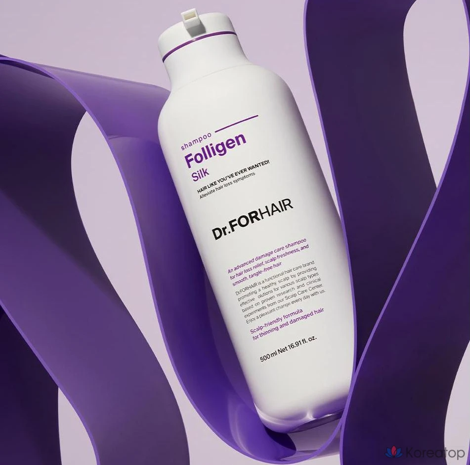 Шампунь Dr. For Hair Polygen Silk Protein, 70 мл, 1 шт.