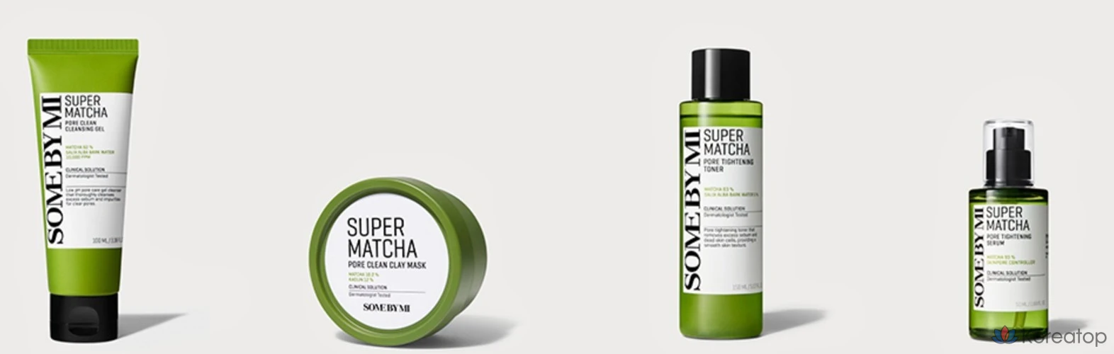 Глиняная маска для очищения пор Some By Mi Super Matcha, 100 г, 1 упаковка, 1 шт.