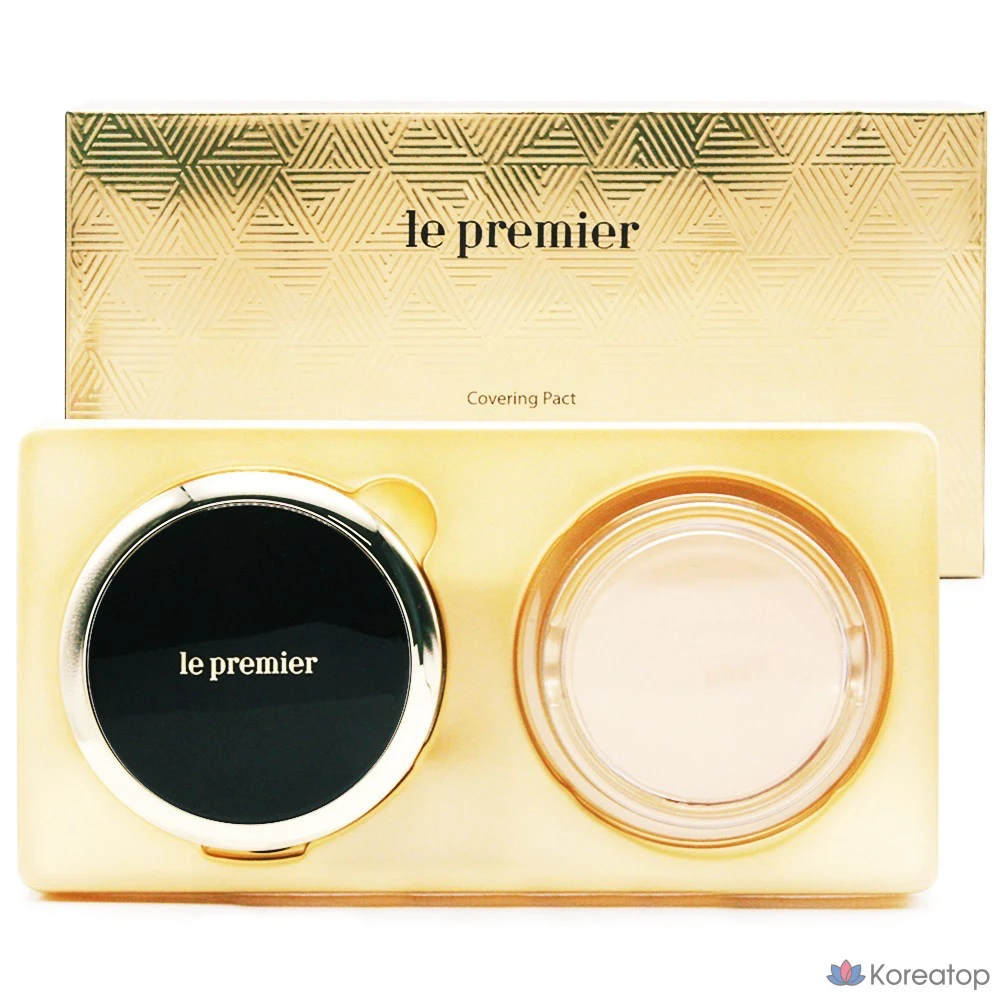 Enprani Le Premier Covering Pact - Основной продукт + сменный блок, № 21, 1 шт.