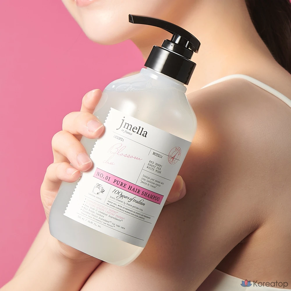 Шампунь для волос Pure Blossom с цветочно-ягодным ароматом, 500 мл, 1 шт.