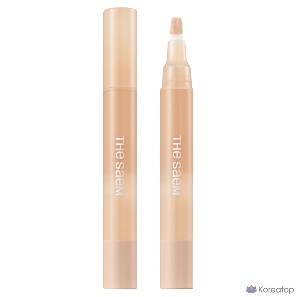Консилер-карандаш The Saem Cover Perfection Pen Concealer, 4 мл, натуральный бежевый, 1 шт.