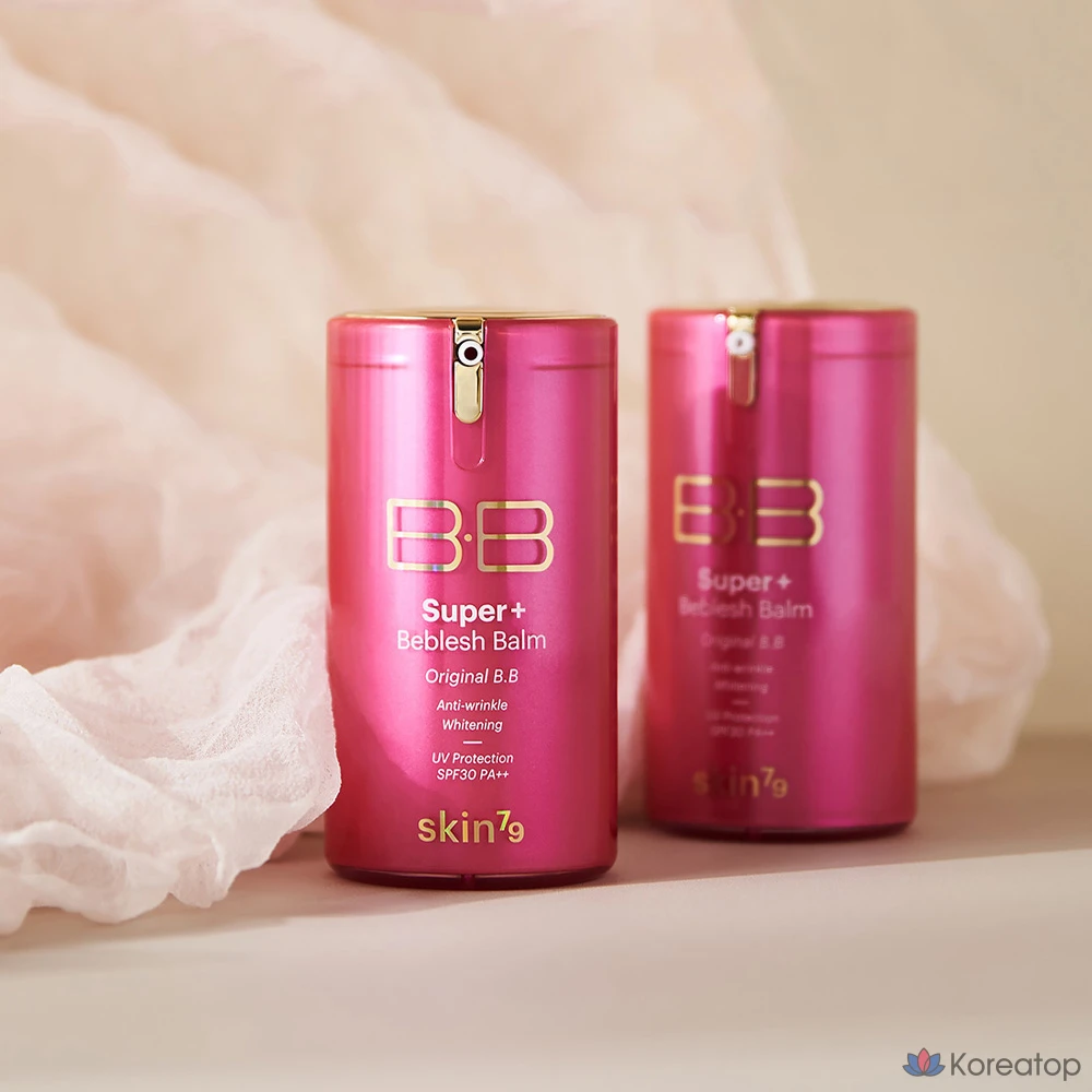 Skin79 Super Plus Bless Balm BB SPF50+, розовый, 1 шт., фото 4