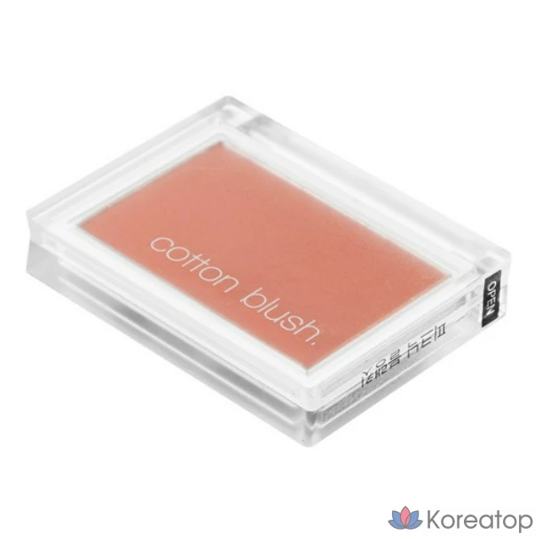 Румяна Missha Cotton Blusher 4 г, оттенок Mama's Camel, 1 шт.