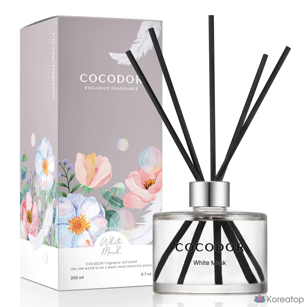 Диффузор для дома Cocodor Signature Diffuser, White Musk, 200 мл, 1 шт.
