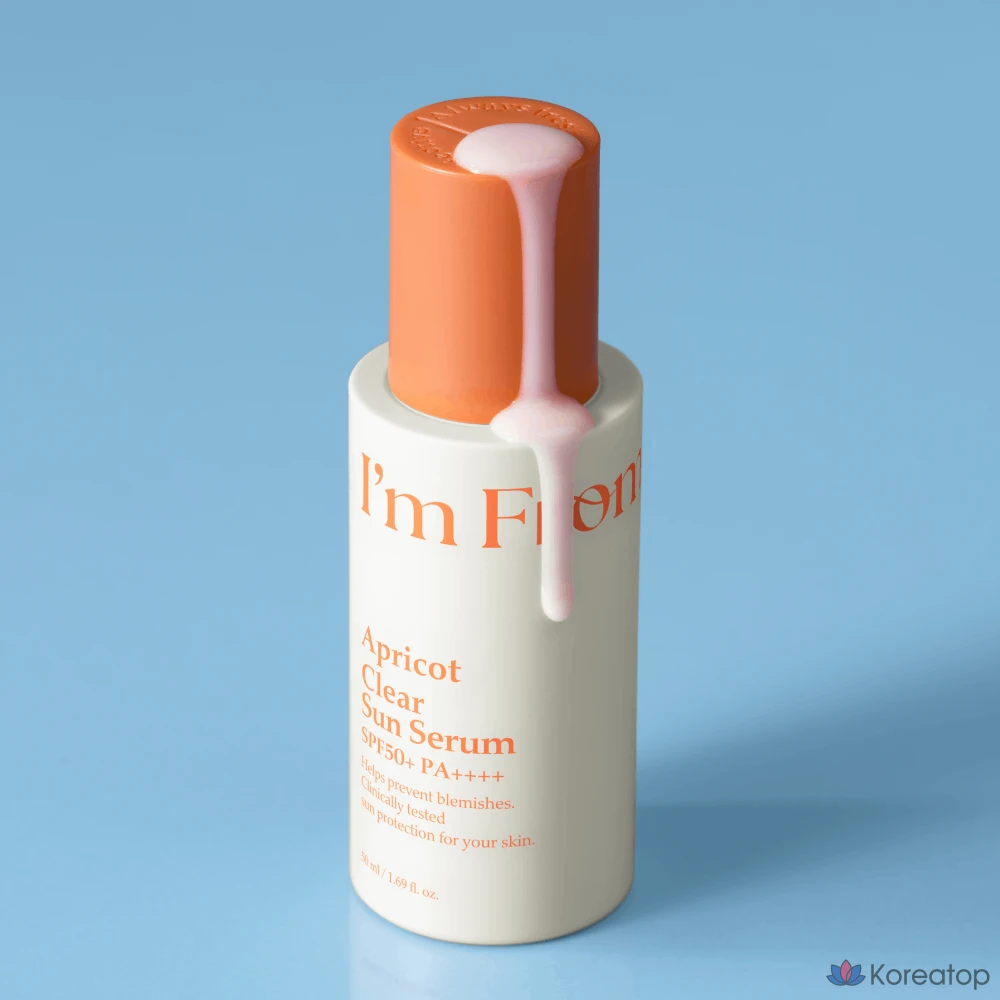 Солнцезащитная сыворотка I'm From Apricot Clear Sun Serum, 1 шт., 50 мл
