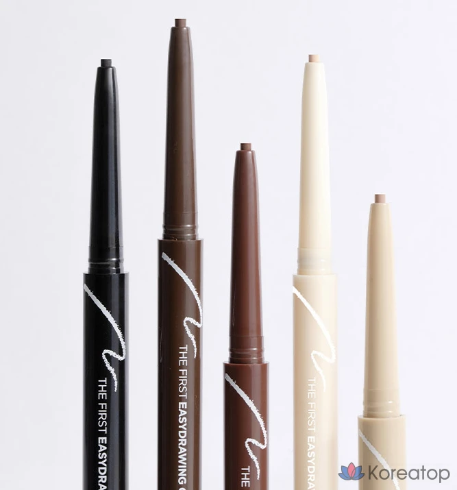 Гелевая подводка для глаз MERZY the First Easy Drawing Gel Eyeliner 0.14g, EG6 Pecan, 1 шт., фото 4