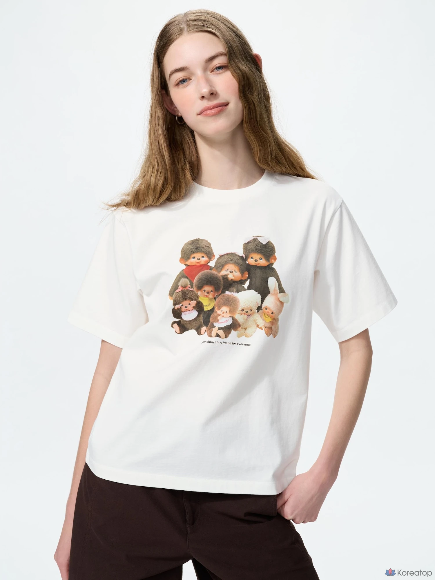 Футболка Uniqlo Monchhichi UT Graphic T
