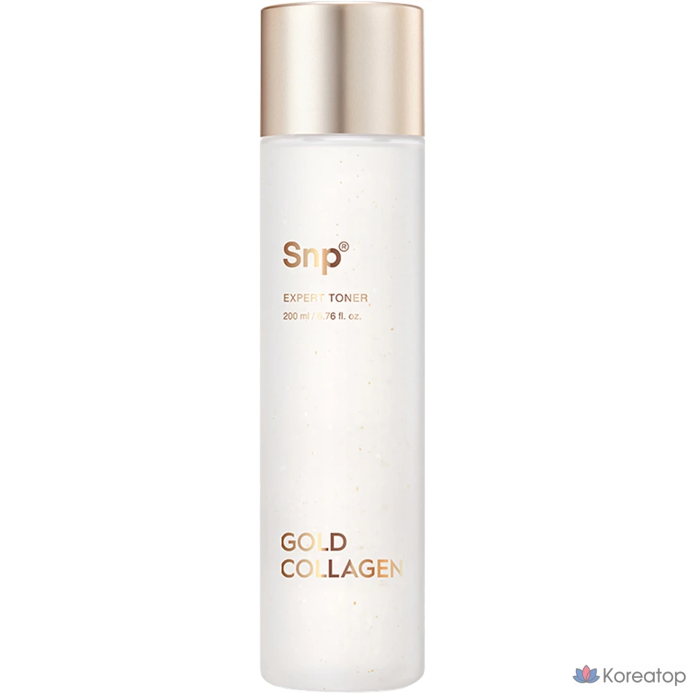 Тоник SNP Gold Collagen Expert, 1 шт., 200 мл