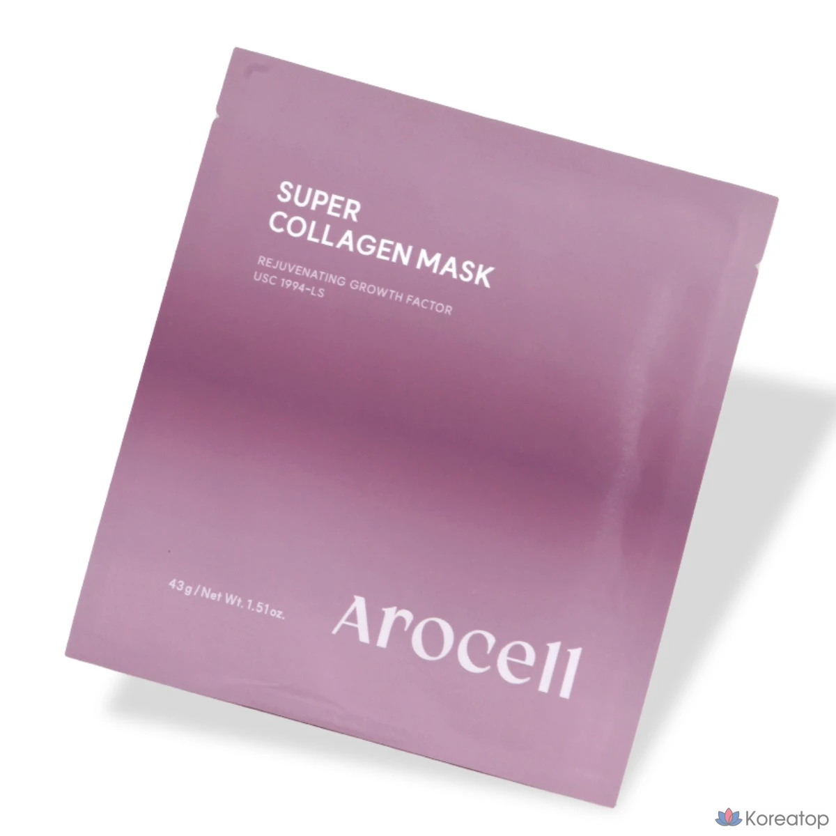 Увлажняющая и лифтинг-маска Arocell Super Collagen Mask, 1 лист, 1 упаковка, 1 шт.