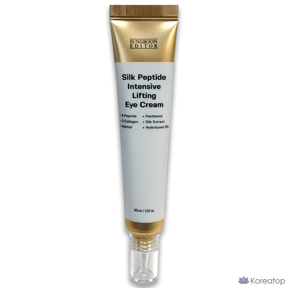 Крем для глаз Ingredient Editor с пептидами шелка, стволовыми клетками и протеином, 1 шт., 30 мл