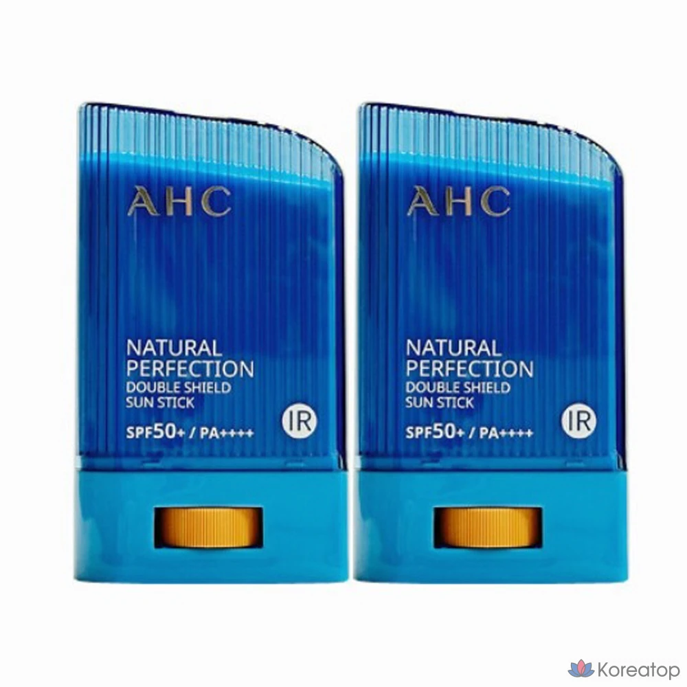 Солнцезащитный стик AHC Natural Perfection Double Shield SPF50+/PA++++, 44 г, 1 шт.