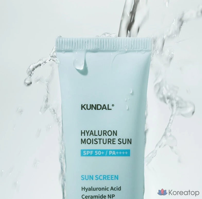 Увлажняющий солнцезащитный крем Kundal с гиалуроновой кислотой, 40 мл, 1 шт.