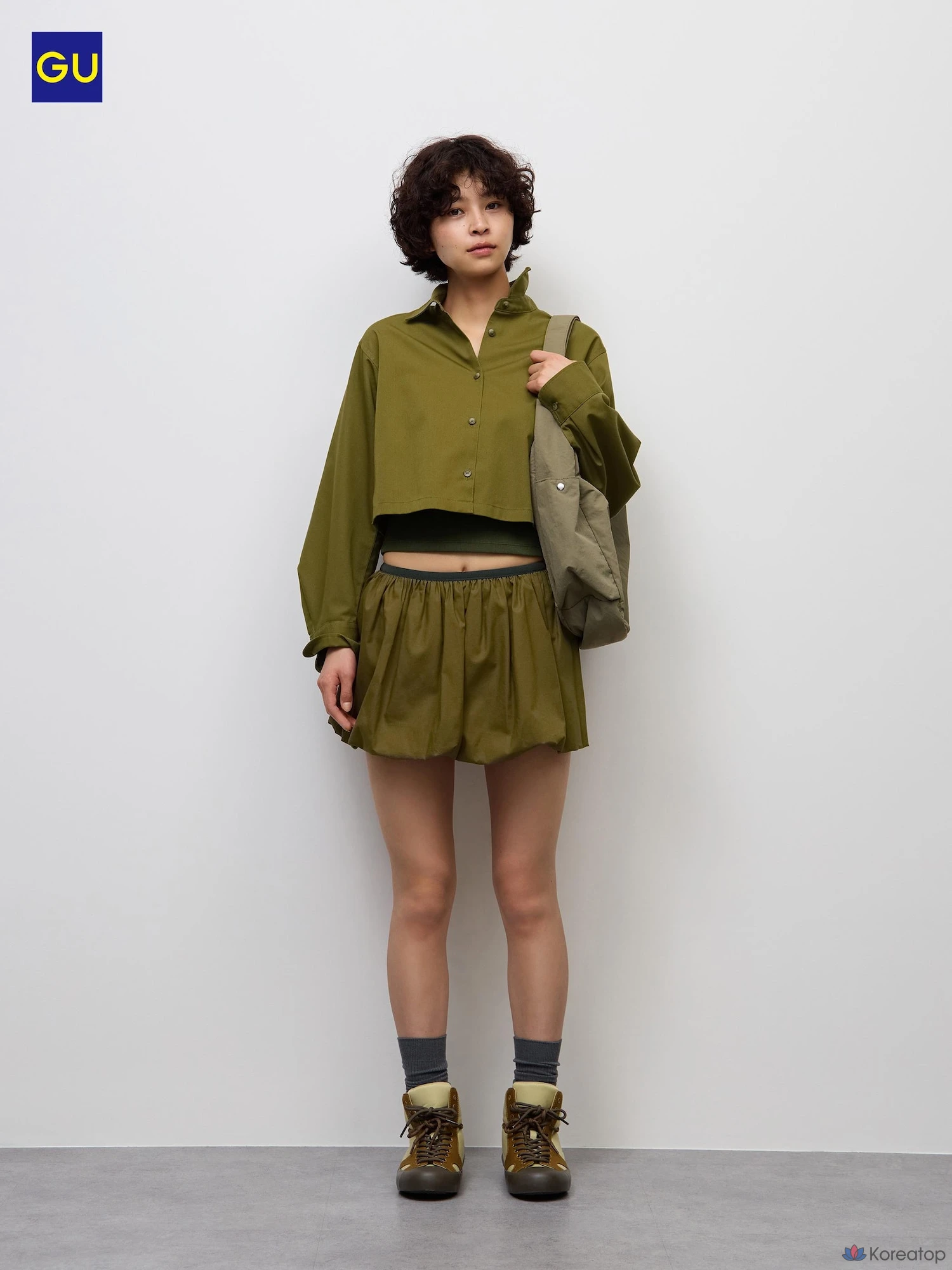 Юбка-шорты Uniqlo Low Waist Balloon Mini Skorts