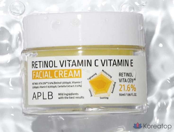 Крем для лица APLB Retinol Vitamin C Vitamin E Facial Cream, 55 мл, 1 шт.