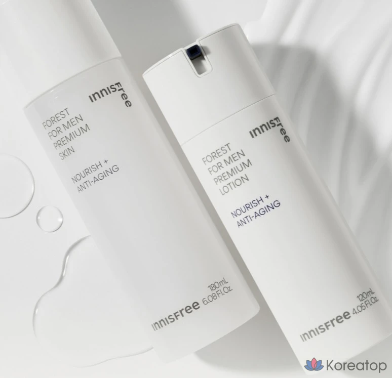 Набор Innisfree Men's Forest Premium Skincare из 2 предметов, 1 комплект