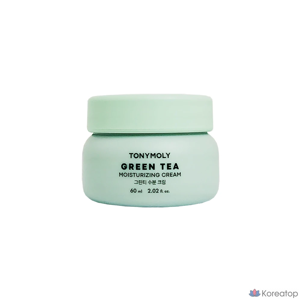 Увлажняющий крем Tony Moly с зеленым чаем, 60 мл, 1 шт.