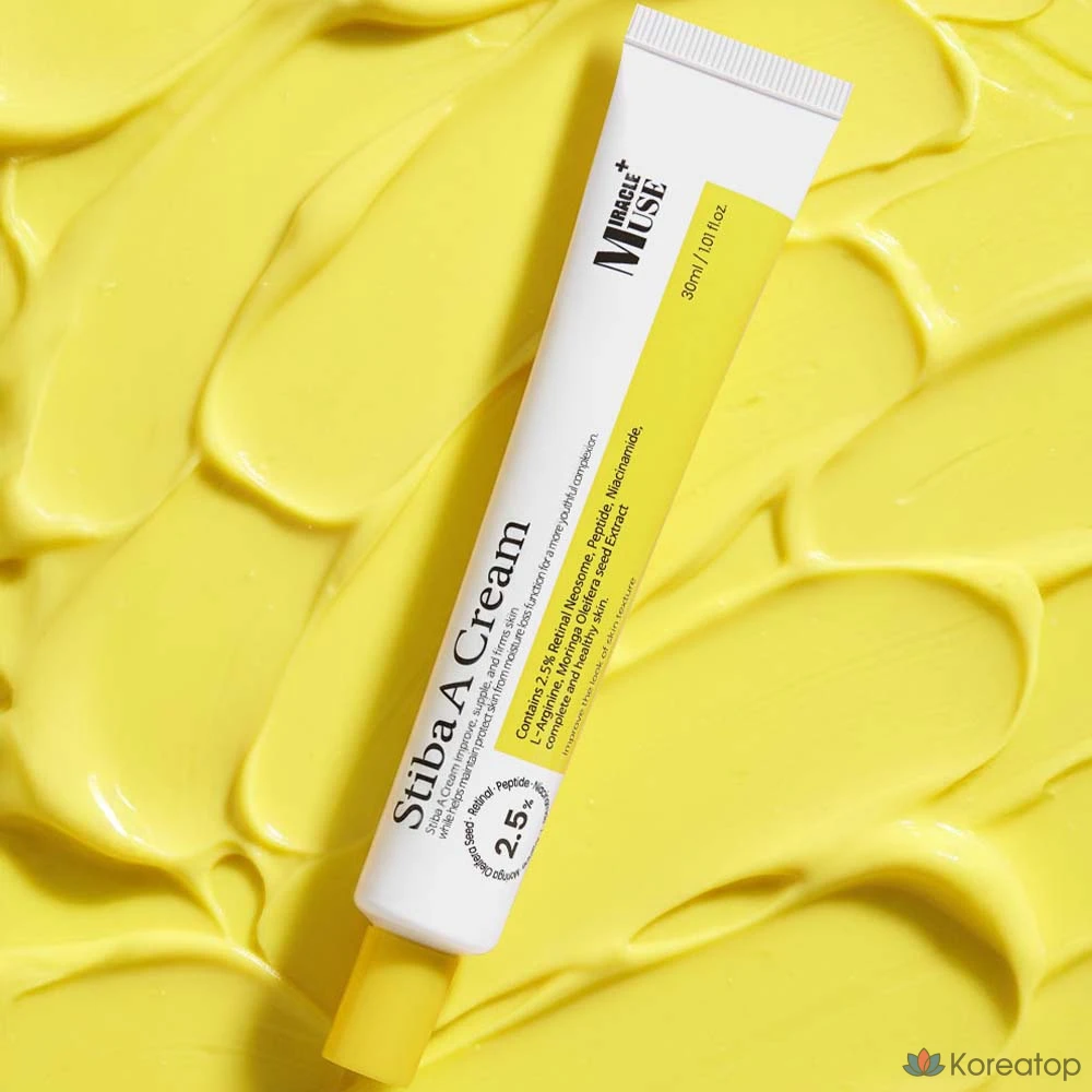 Крем Miracle Muse Stiva A 2,5% (мазь с ретиноловым витамином А), 30 г, 1 шт.