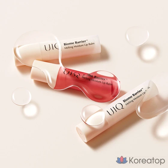 Увлажняющий бальзам для губ UIQ Biome Barrier Melting Moisture Lip Balm, 3,2 г, 1 шт., фото 3