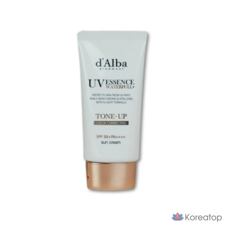 Солнцезащитный крем D'alba Waterful Tone-Up SPF 50+ PA++++, 50 мл, 1 шт.
