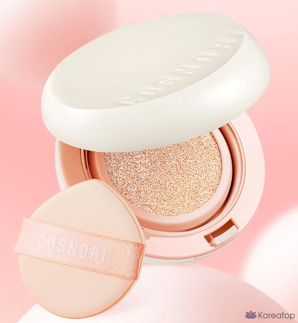 Сменный блок для тонального крема Cosnori Fluffy Light Matte Cushion, 13 г, оттенок 00 Fair Light, 1 шт., фото 2