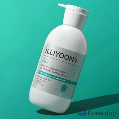 Гель для душа Illiyoon AC Cica Clear, 1 шт., 400 мл