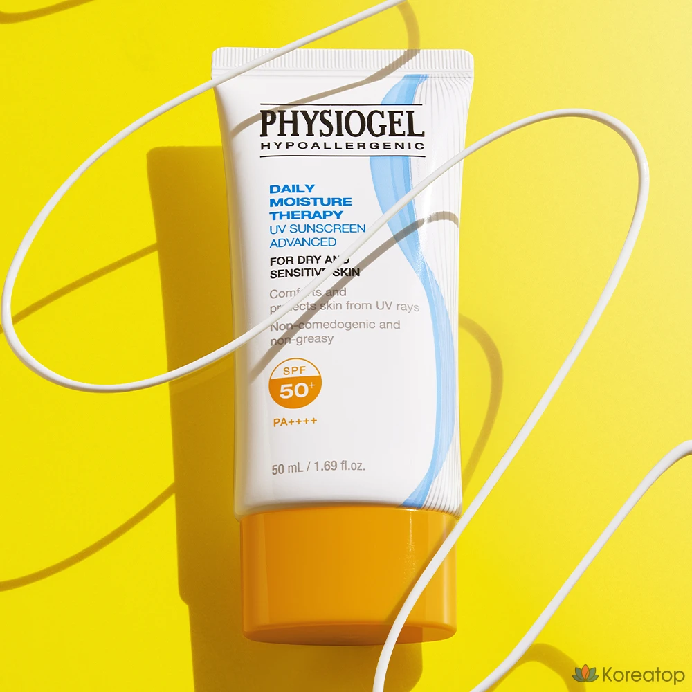 Увлажняющий солнцезащитный крем Physiogel Daily Moisture Therapy UV Sunscreen Advanced SPF50+ PA++++, 50 мл, 1 шт., фото 4