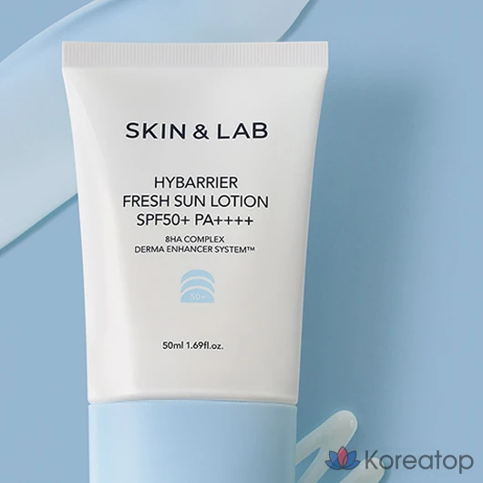 Солнцезащитный лосьон SKIN&amp;LAB High Barrier Fresh Sun Lotion SPF50+ PA++++, 50 мл, 1 шт.