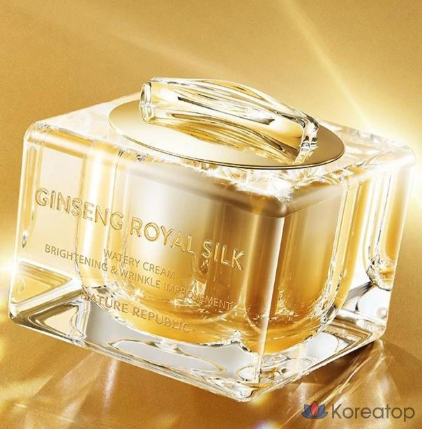 Крем Nature Republic Ginseng Royal Silk Watery Cream, 60 г, 60 мл, 1 шт., фото 2